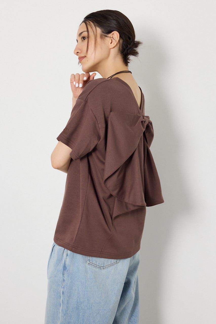 RODEO CROWNS「ビッグリボン2WAY Tシャツ」|Tシャツ・カットソー|