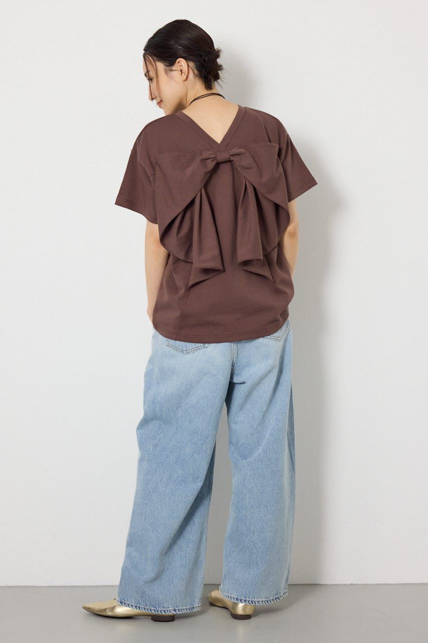 RODEO CROWNS「ビッグリボン2WAY Tシャツ」|Tシャツ・カットソー|