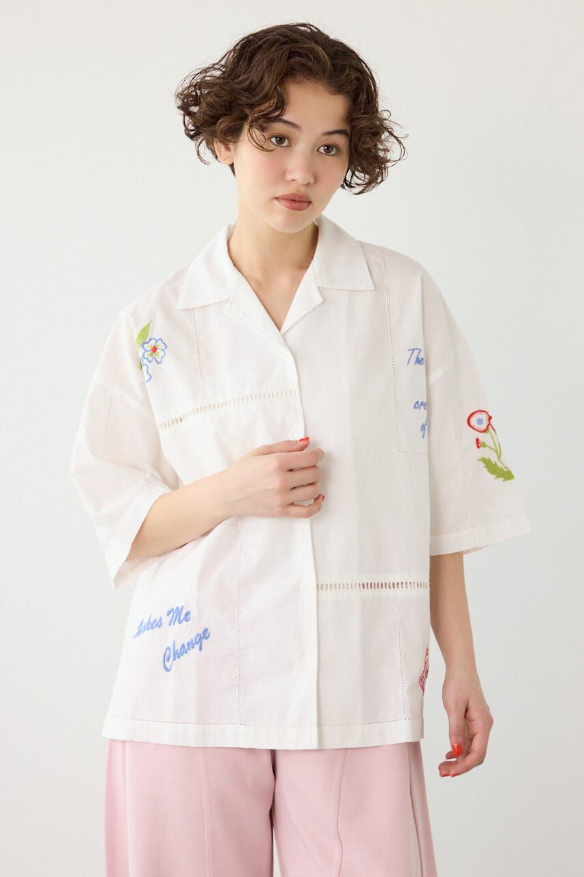 RODEO CROWNS「INDIA EMBROIDERY シャツ」|シャツ・ブラウス|