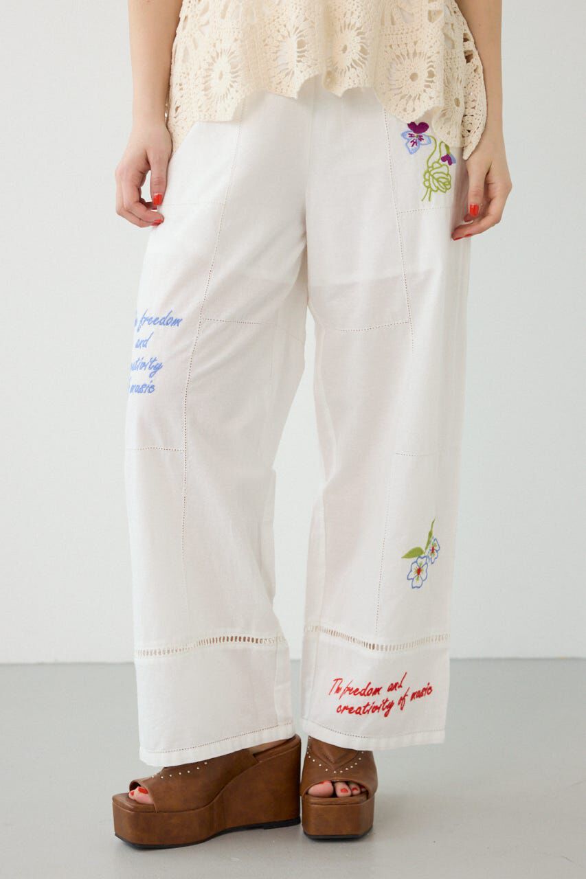 RODEO CROWNS「INDIA EMBROIDERYパンツ」|その他|
