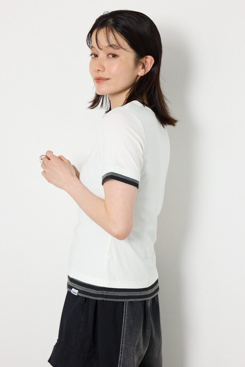 RODEO CROWNS「フェイクレイヤードヘンリーTシャツ」|Tシャツ・カットソー|