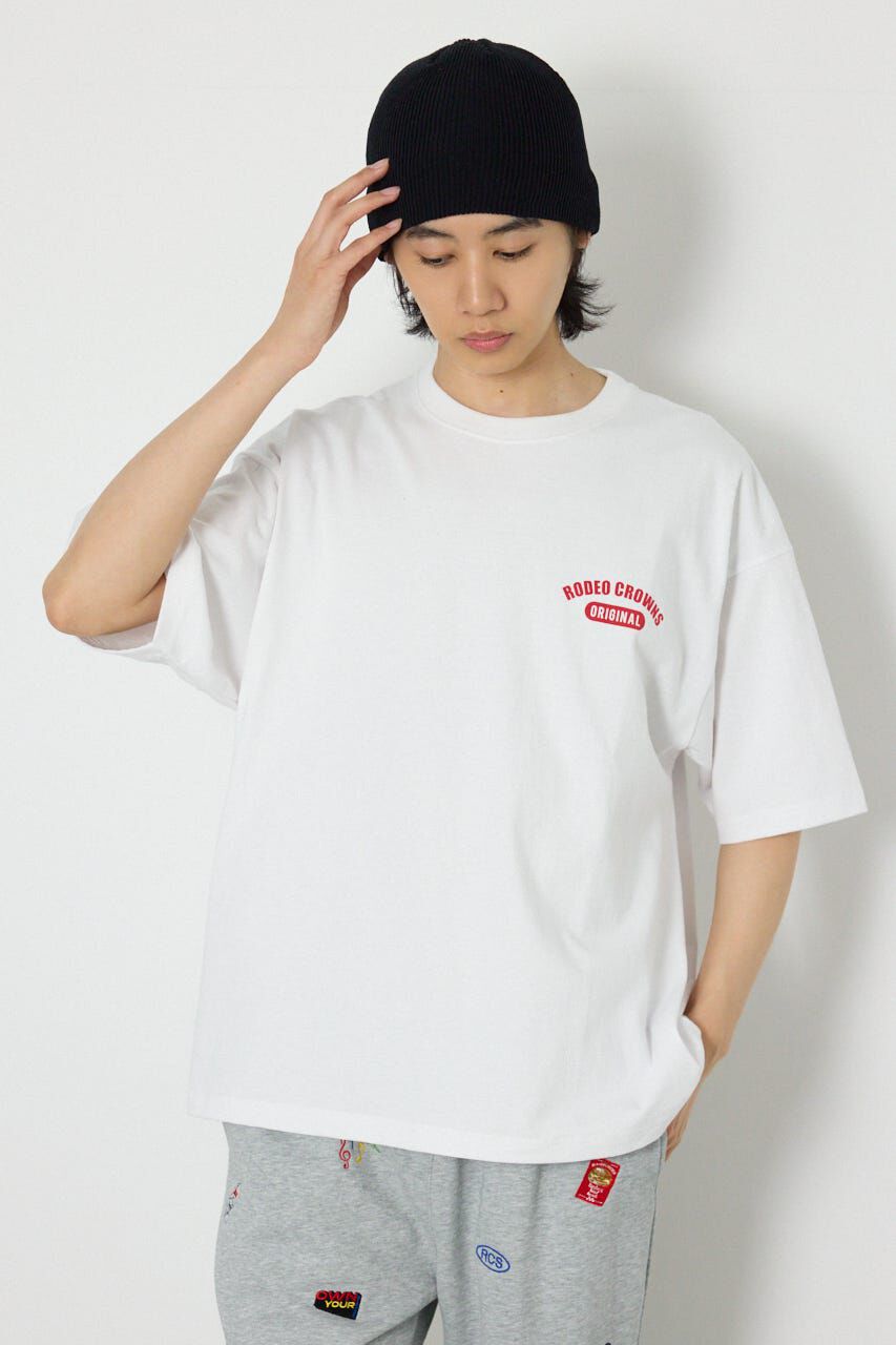 RODEO CROWNS「ARTフラワーTシャツ」|Tシャツ・カットソー|WHT