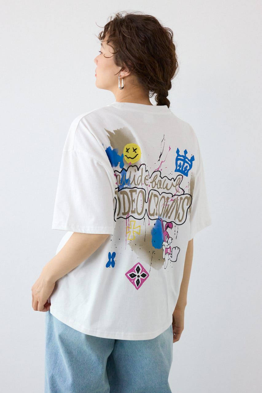 RODEO CROWNS「Spray Graffiti TEE」|Tシャツ・カットソー|