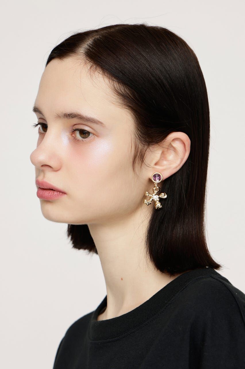 SLY「METAL FLOWER ピアス」|ピアス|