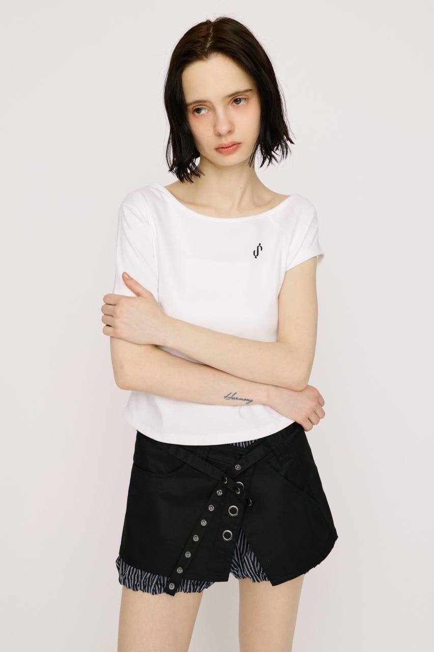 SLY「ONE SHOULDER S. トップス」|Tシャツ・カットソー|