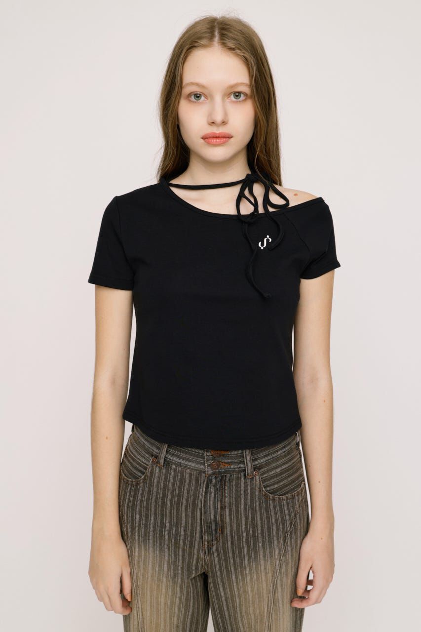 SLY「ONE SHOULDER S. トップス」|Tシャツ・カットソー|