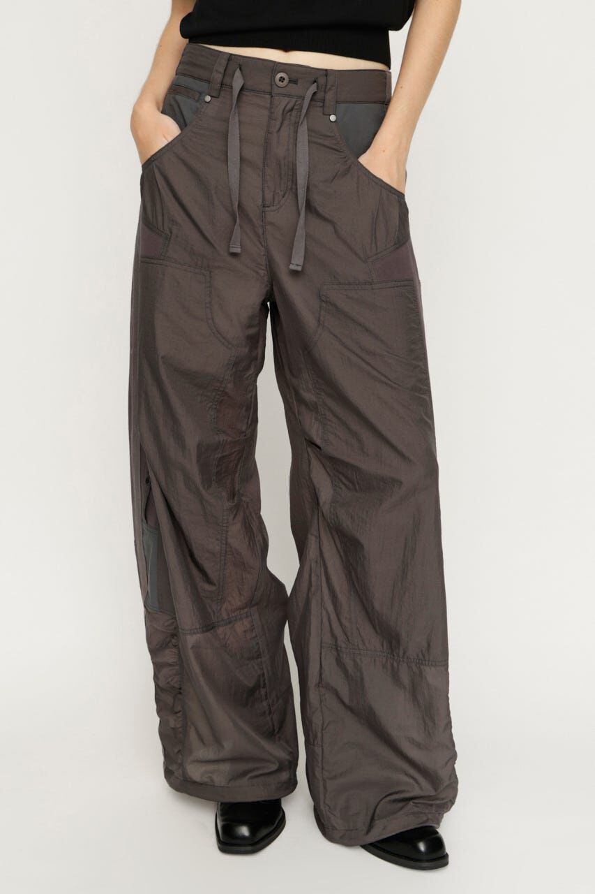 SLY「TEXTURED STRAIGHT パンツ」|その他|L/BLK1