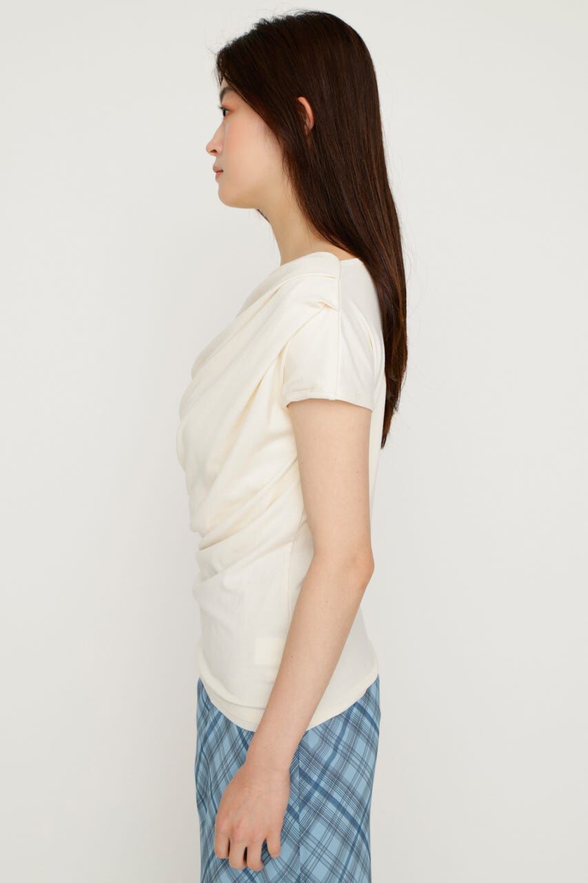 SLY「ONE SHOULDER CUT トップス」|Tシャツ・カットソー|