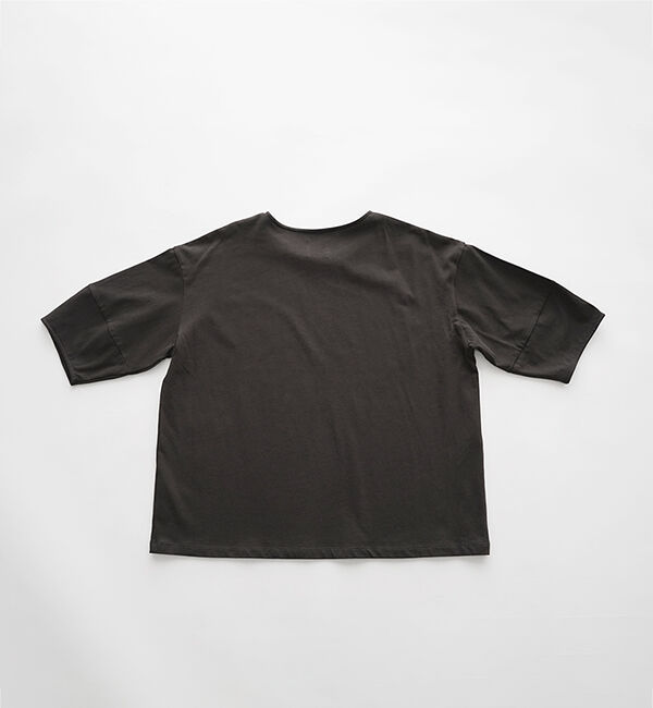 オオカミとフクロウ「オオカミと白い雲のスワロー」|Tシャツ・カットソー|