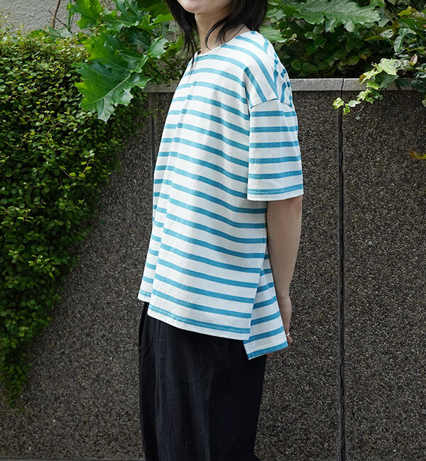 オローネ「サブリナボーダーTシャツ」|Tシャツ・カットソー|