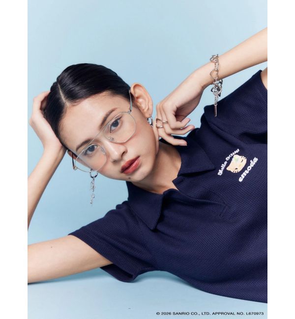 EMODA「【日焼けHello Kitty&times;EMODA】SKIPPER HALF SLEEVE TOP」|Tシャツ・カットソー|