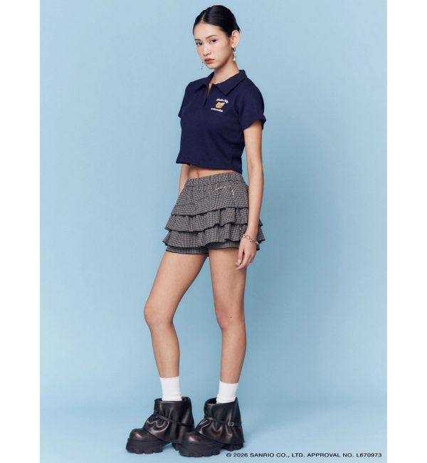 EMODA「【日焼けHello Kitty&times;EMODA】SKIPPER HALF SLEEVE TOP」|Tシャツ・カットソー|