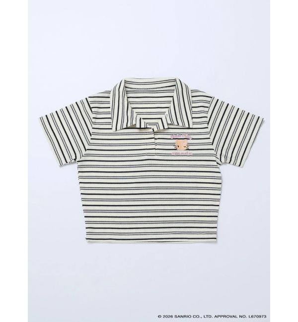 EMODA「【日焼けHello Kitty&times;EMODA】SKIPPER HALF SLEEVE TOP」|Tシャツ・カットソー|