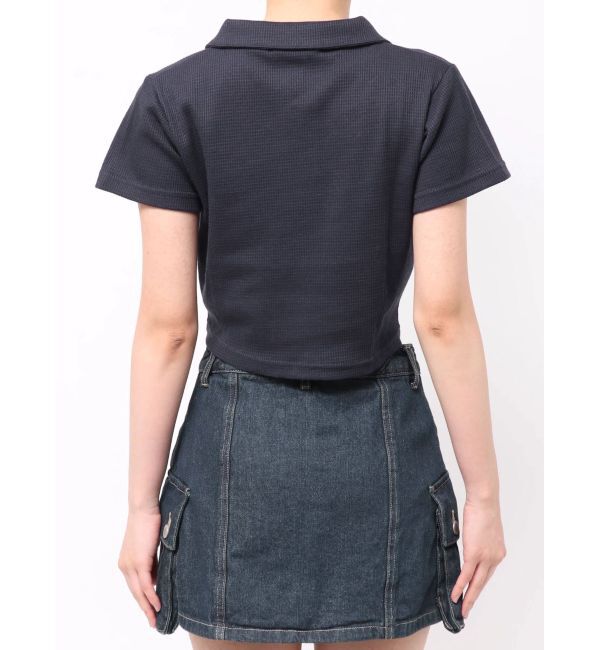EMODA「【日焼けHello Kitty&times;EMODA】SKIPPER HALF SLEEVE TOP」|Tシャツ・カットソー|