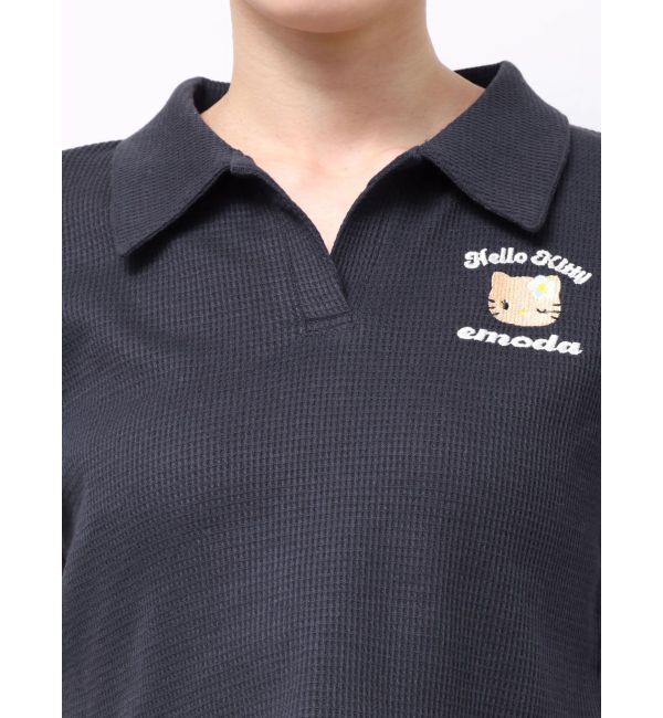 EMODA「【日焼けHello Kitty&times;EMODA】SKIPPER HALF SLEEVE TOP」|Tシャツ・カットソー|