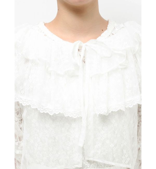 merry jenny「floral sheer bolero」|ボレロ|