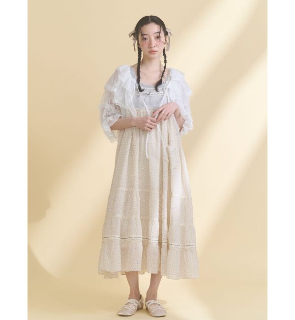 merry jenny「floral sheer bolero」|ボレロ|