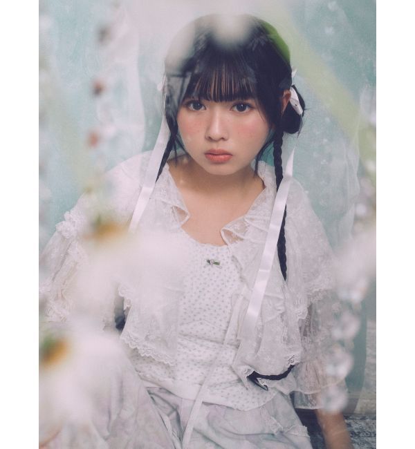 merry jenny「petit flower pure neck tee」|Tシャツ・カットソー|