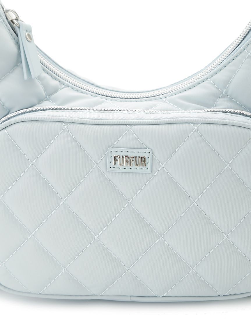 FURFUR「2SET撥水ナイロンキルティングムーンバッグ」|ショルダー・メッセンジャー|