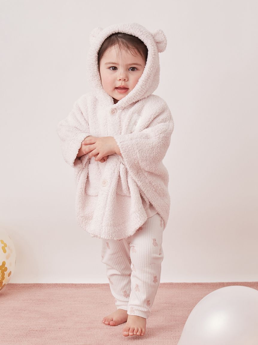 GELATO PIQUE KIDS & BABY「【ONLINE限定カラーあり】【BABY】パウダーベアポンチョ」|その他ベビーウェア|