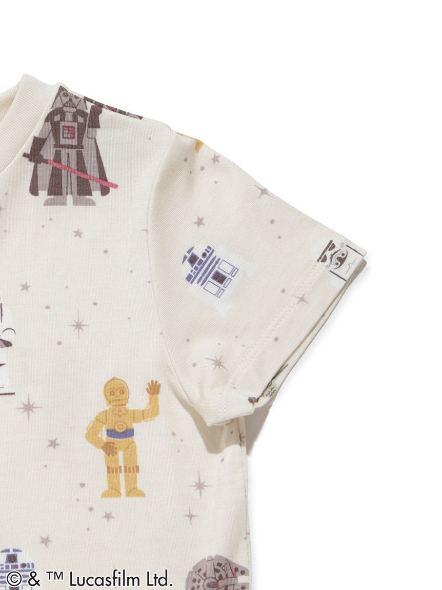 GELATO PIQUE KIDS & BABY「【STAR WARS】【ベビー】総柄半袖ロンパース」|ロンパース|
