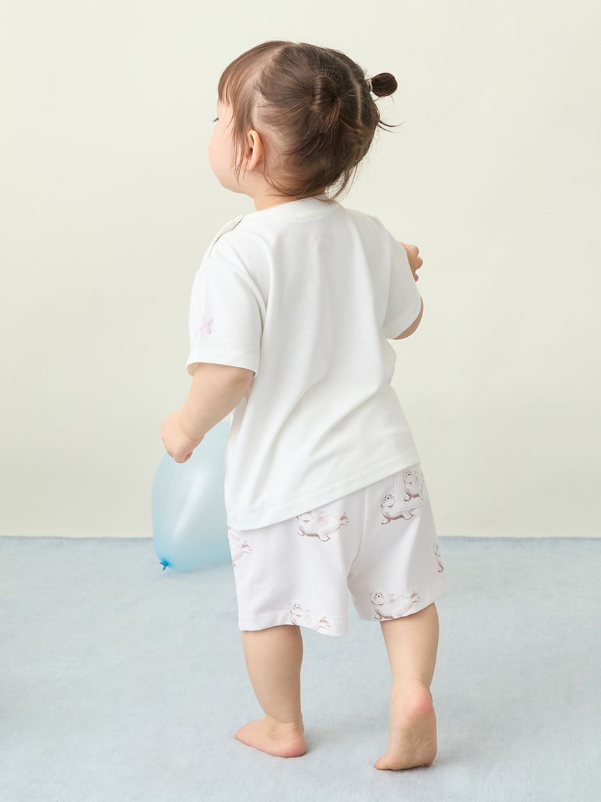 GELATO PIQUE KIDS & BABY「【BABY】【接触冷感】シーアニマル柄ショートパンツ」|その他ベビーウェア|