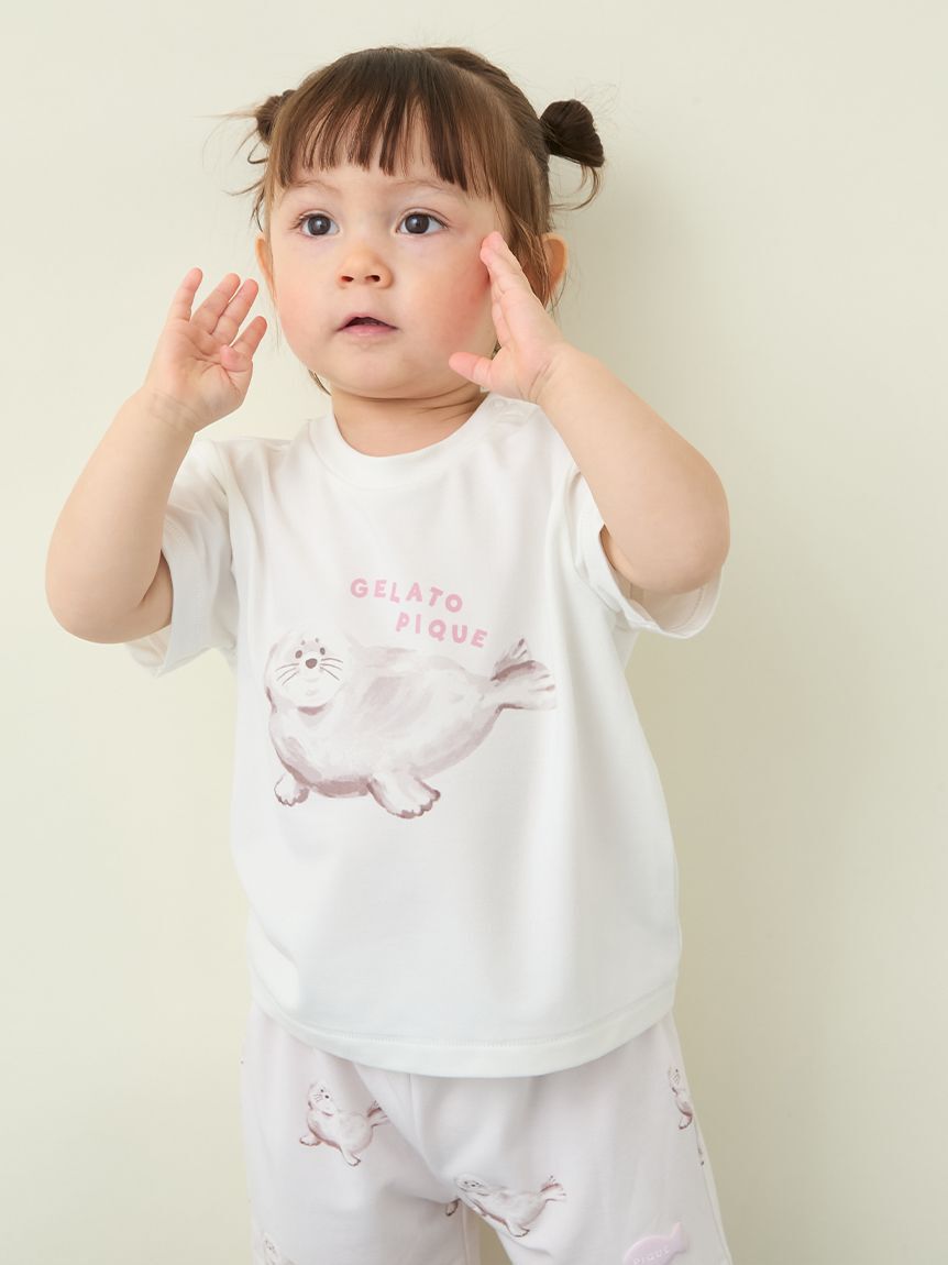 GELATO PIQUE KIDS & BABY「【BABY】【接触冷感】シーアニマル柄ショートパンツ」|その他ベビーウェア|
