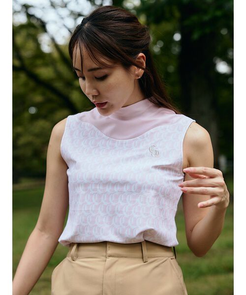 CELFORD「【CELFORD GOLF】モノグラムＰＴカットノースリトップス」|その他|