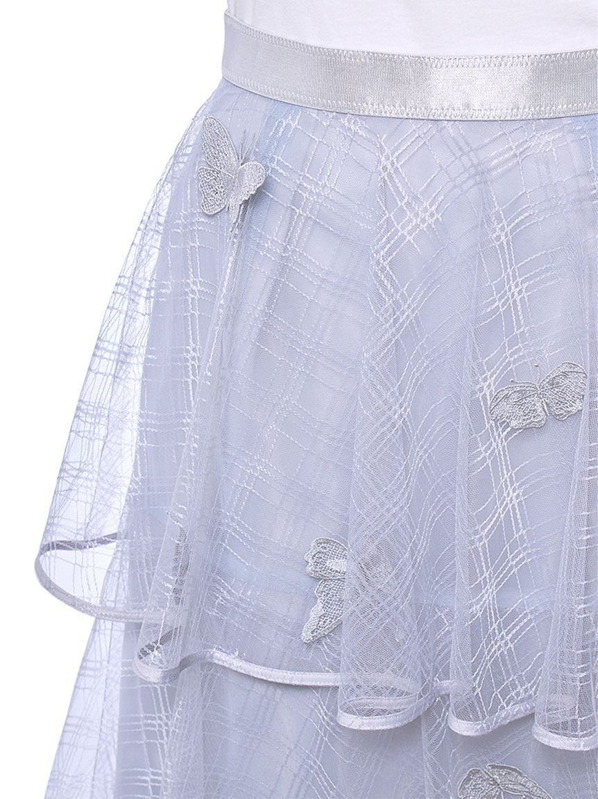 CELFORD「【HANAE MORI&times;CELFORDコラボ】バタフライモチーフティアードスカート」|スカート|