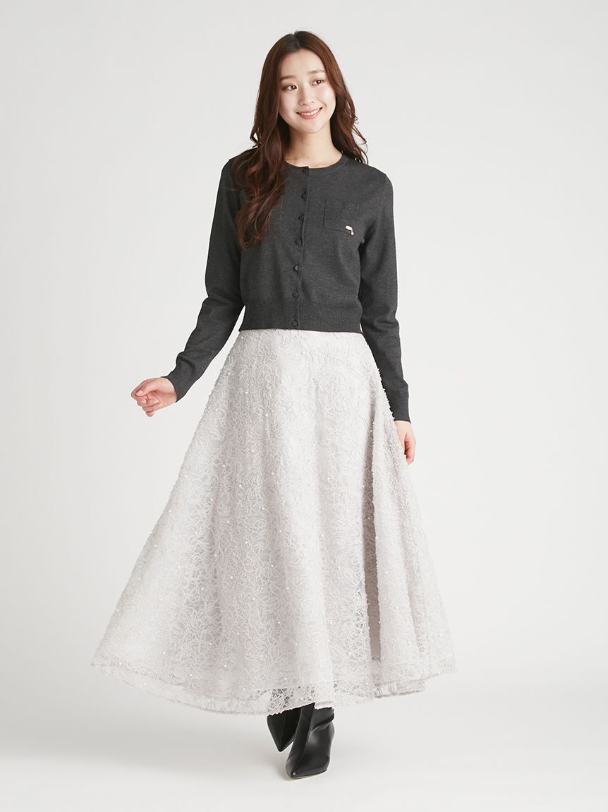 CELFORD「レース刺繍スカート」|スカート|