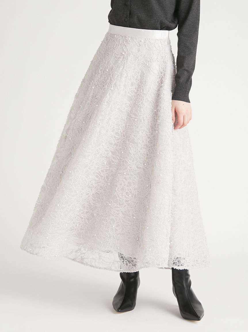 CELFORD「レース刺繍スカート」|スカート|