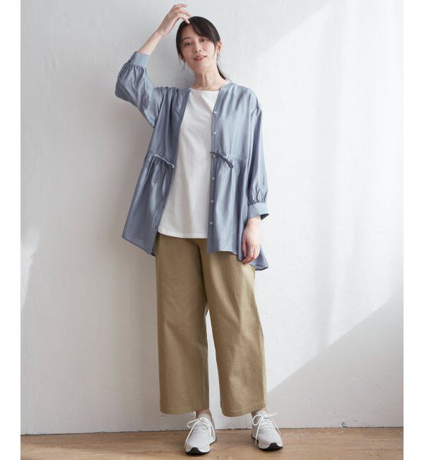 ikka「シアースキッパーシャツ」|シャツ・ブラウス|