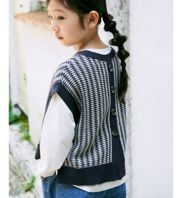 ikka kids「【親子おそろい】ニットベストSET（120~160cm）」|その他|
