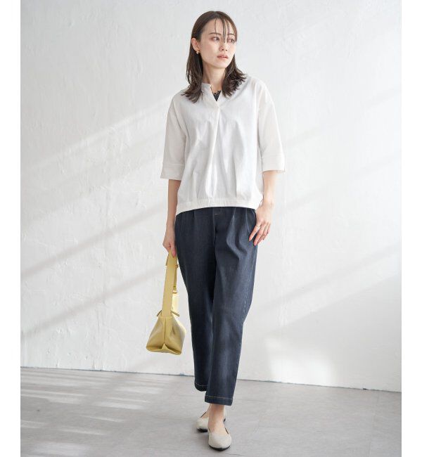 ikka「【雑誌InRed4月号掲載】GOKU楽パンツ テーパード【親子コーデ】」|その他|