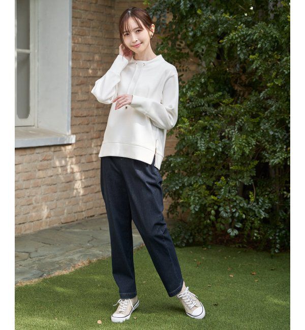 ikka「【雑誌InRed4月号掲載】GOKU楽パンツ テーパード【親子コーデ】」|その他|