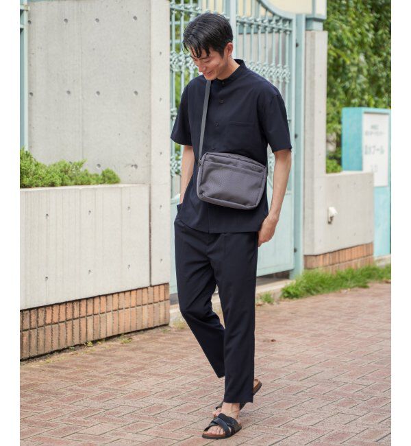 ikka「【セットアップ対応】Reflax(R) リラックスバンドカラーシャツ」|シャツ・ブラウス|