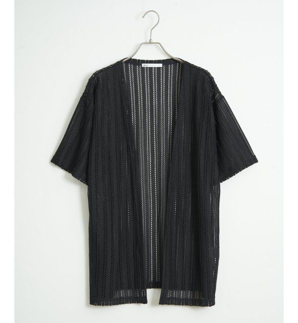 ikka「【吸水速乾／2点セット】透かしカーデDRYインナーセット」|Tシャツ・カットソー|