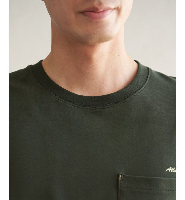 ikka「インレイ７ブポケットプリントＴ」|Tシャツ・カットソー|