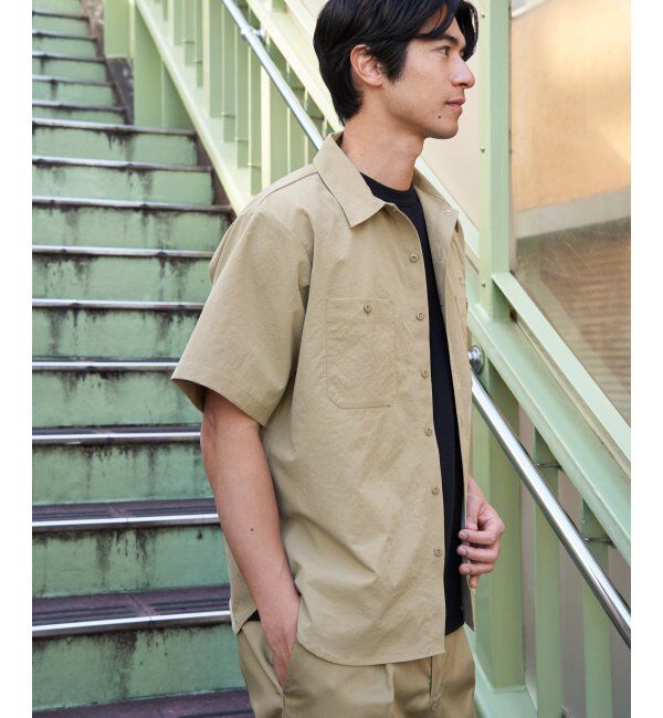 ikka「UNIVERSAL OVERALL ユニバーサルオーバーオール dailyワーカーズシャツ」|シャツ・ブラウス|