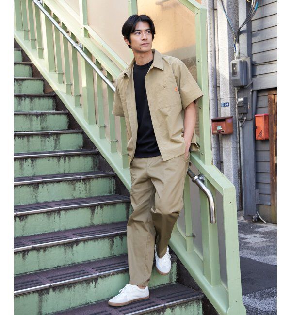 ikka「UNIVERSAL OVERALL ユニバーサルオーバーオール dailyワーカーズシャツ」|シャツ・ブラウス|