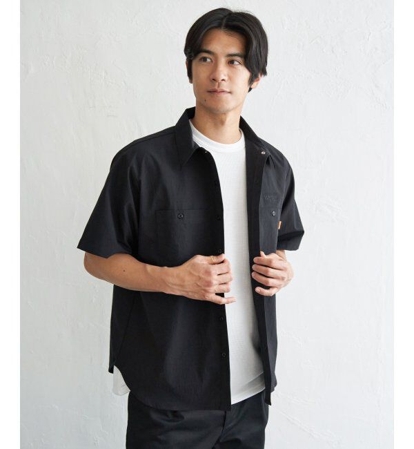 ikka「UNIVERSAL OVERALL ユニバーサルオーバーオール dailyワーカーズシャツ」|シャツ・ブラウス|