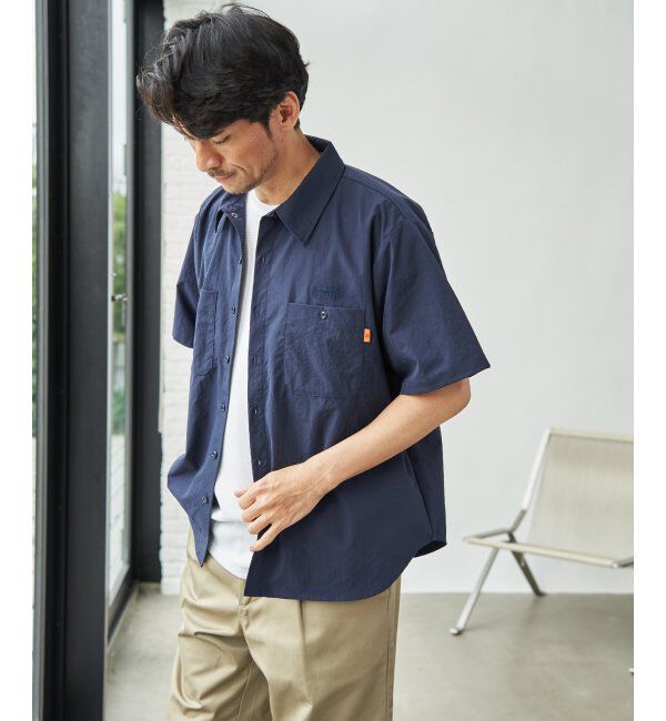 ikka「UNIVERSAL OVERALL ユニバーサルオーバーオール dailyワーカーズシャツ」|シャツ・ブラウス|