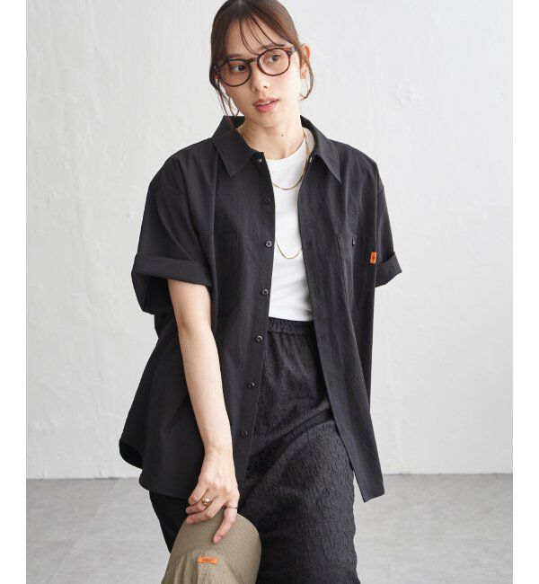 ikka「UNIVERSAL OVERALL ユニバーサルオーバーオール dailyワーカーズシャツ」|シャツ・ブラウス|