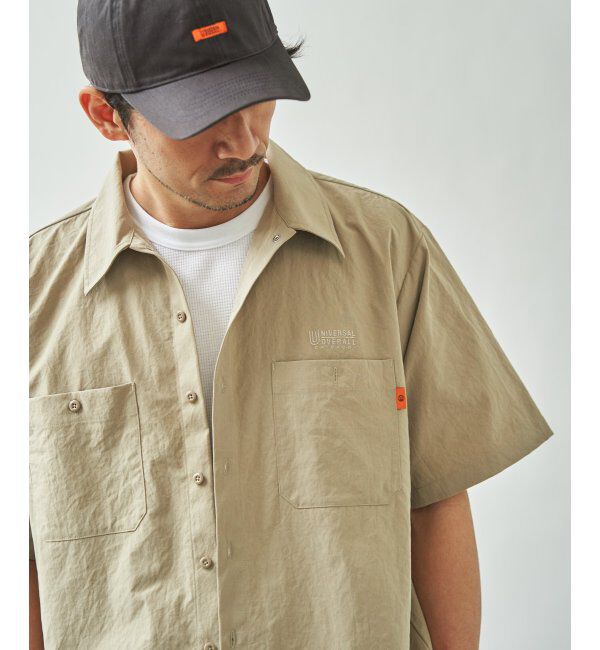 ikka「UNIVERSAL OVERALL ユニバーサルオーバーオール dailyワーカーズシャツ」|シャツ・ブラウス|