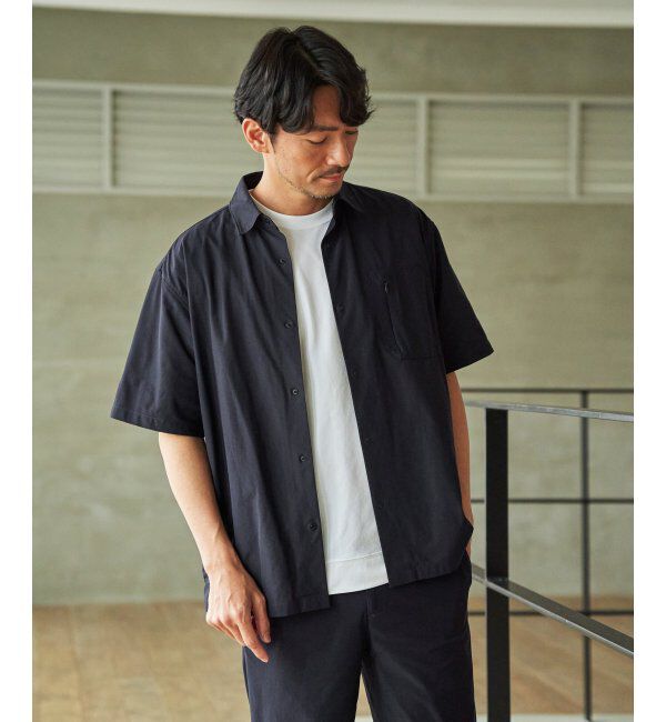 ikka「【接触冷感】GOKU楽 AIR冷感シャツ【セットアップ対応】」|シャツ・ブラウス|