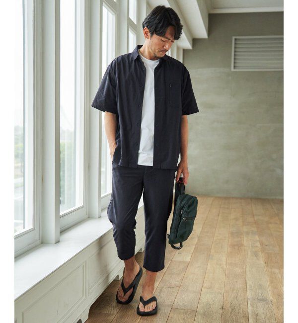 ikka「【接触冷感】GOKU楽 AIR冷感シャツ【セットアップ対応】」|シャツ・ブラウス|
