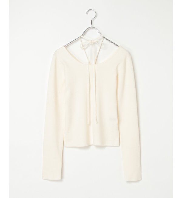 VENCE share style「チョーカー付き前後2WAYニット」|タンクトップ|