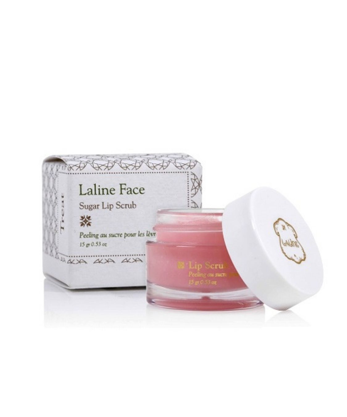Laline「【特別価格】リップスクラブ 15g」|口元ケア|バニラ