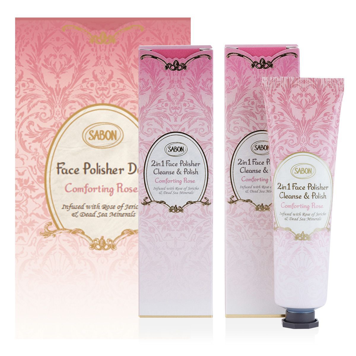 SABON「フェイスポリッシャー　コンフォーティング・ローズ　デュオ」|洗顔料|その他