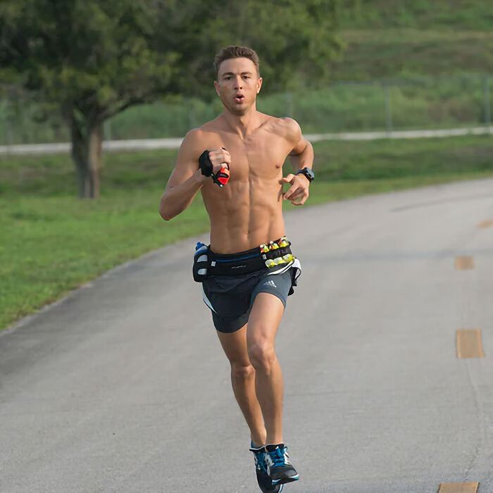 BACKYARD FAMILY「ランニング ウエストポーチ 通販 ランニングポーチ ウェストポーチ マラソンポーチ」|スポーツ|